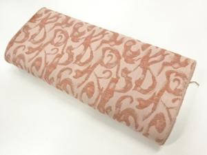 アンティーク　抽象模様織り出し着物洗い張り